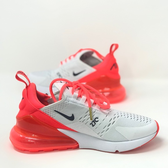 Nike Custom Air Max 270 Lauren White Red W AUTHENT - Picture 4 of 8